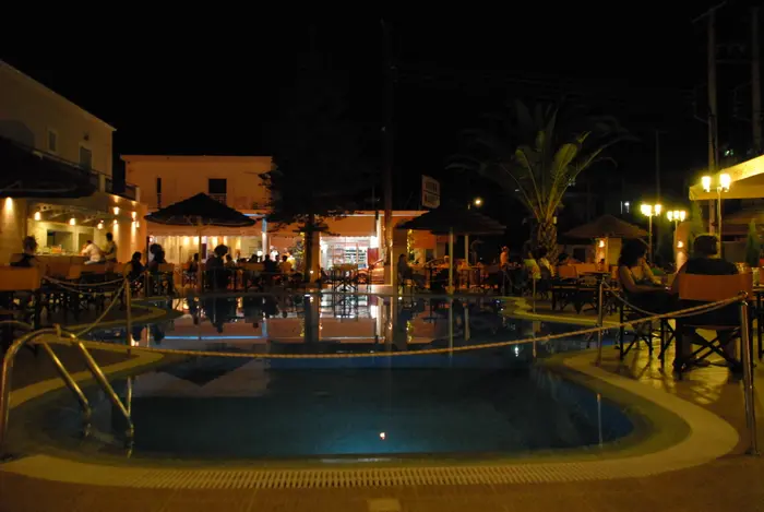 Exterior Pool Night View